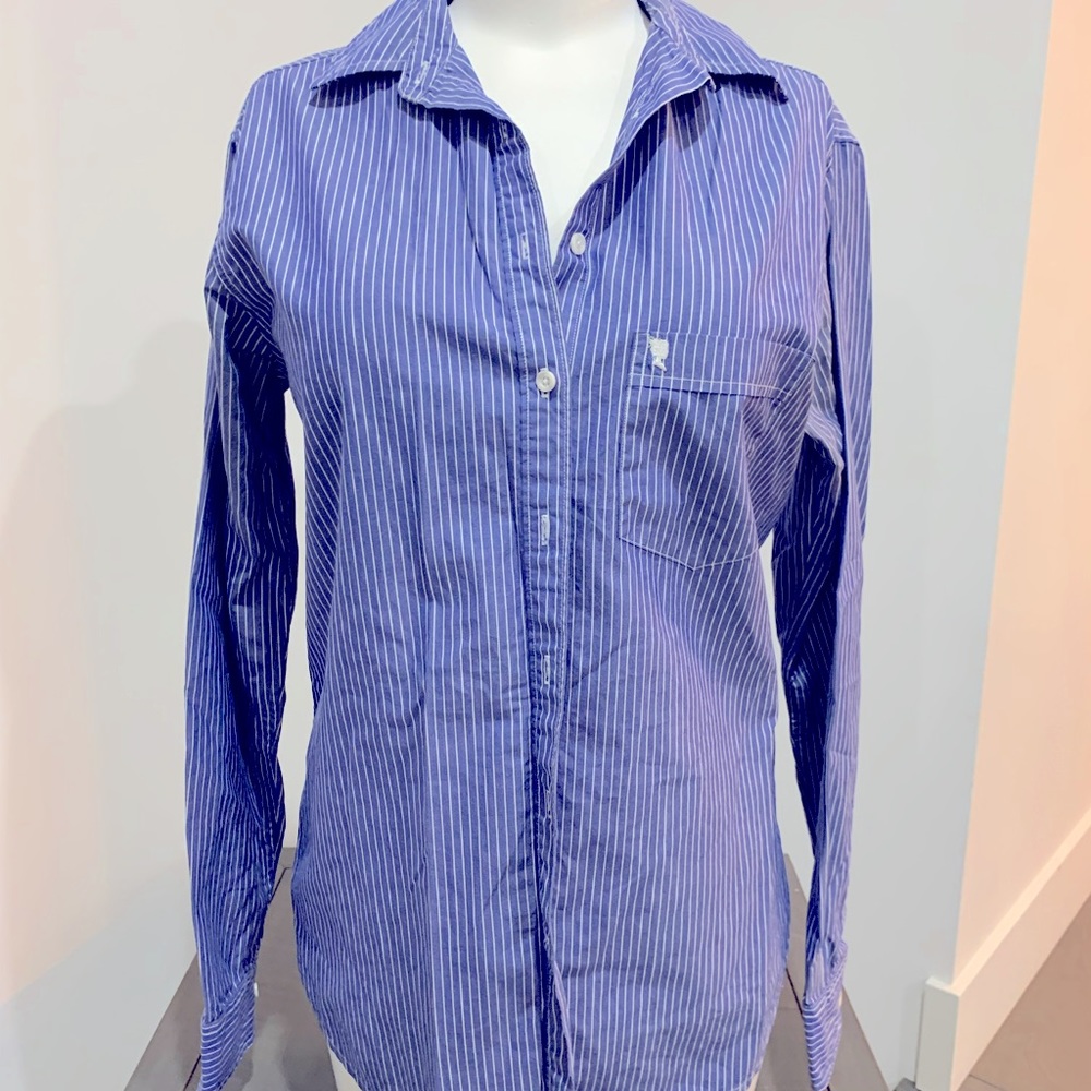 Talula boyfriend fit button down purchased from Aritzia